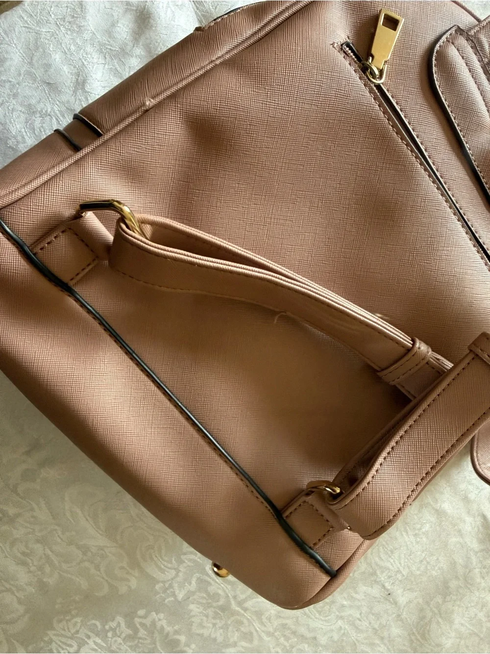Classic Blush Pink Women’s Mini Backpack